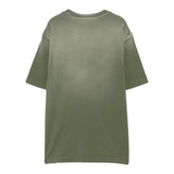 N°21 T-Shirt Tinta Unita Girocollo con Stampa per Bambino N2103J VERDE N°21 