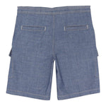 Trussardi Bermuda In Deim tinta unita Blu per Bambino TBP25160BEX BLU TRUSSARDI 