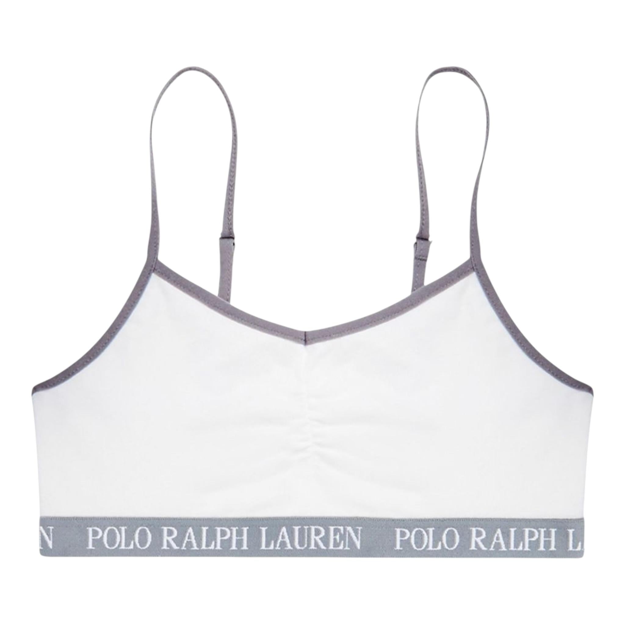 Ralph Lauren Set 2 Top Bicolore per Bambina 4P5017 BIANCO/GRIGIO RALPH LAUREN 