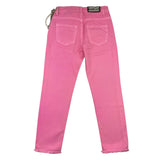 Mayoral Pantalone Tinta Unita con Applicazioni Rosa per Bambina