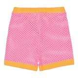 Billieblush Short In Filo Traforato per Bambina U21072 ROSA BillIEBLUSH 