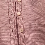 MARLU' coprispalle tinta unita con ricami Rosa per Neonata COPRISP ROSA MARLU' 