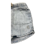 Calvin Klein Bermuda In Denim Tinta Unita con Elastico In Vita per Neonato N00303 AZZURRO CALVIN KLEIN 