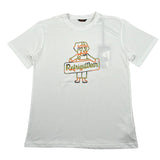 Refrigiwear T-Shirt Girocollo Tinta Unita con Logo per Bambino 122TRMJS25 BIANCO REFRIGIWEAR 