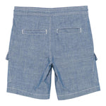 Trussardi Bermuda In Denim Tinta Unita per Bambino TIP25160BE AZZURRO TRUSSARDI 