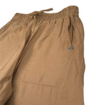 Please Pantalone Tinta Unita Modello A Palazzo per Bambina PE95270G72 CAMMELLO PLEASE 