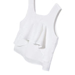 Abel & Lula Camicia Giromanica Tinta Unita per Bambina 5150X BIANCO ABEL & LULA 