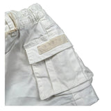 Dusty Color Short Tinta Unita con Elastic In Vita per Bambina DJWS5015SH BIANCO DUSTY COLOR 