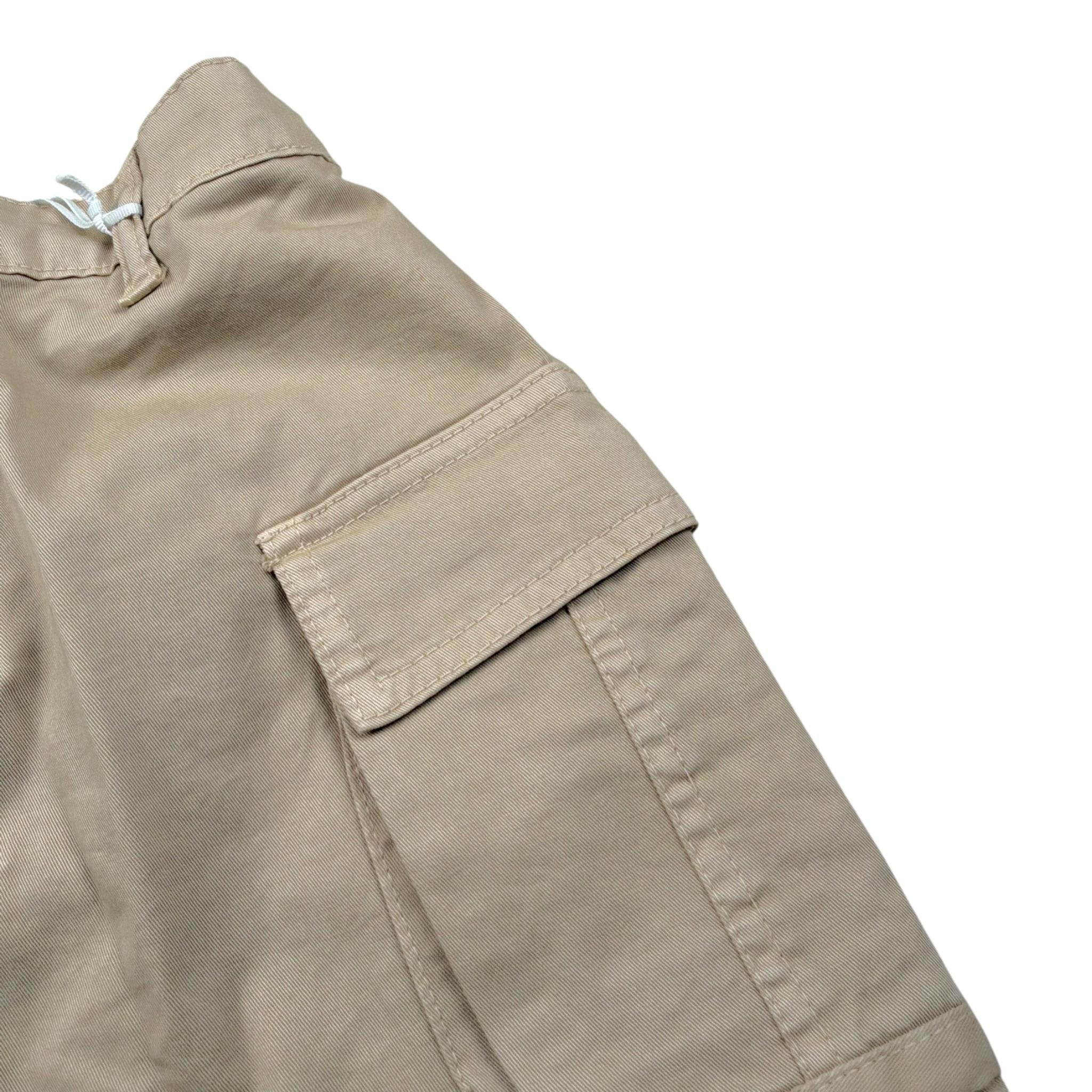 Lu Lu By Miss Grant Gonna Tinta Unita con Tasconi per Bambina LL3391 BEIGE LU LU BY MISS GRANT 