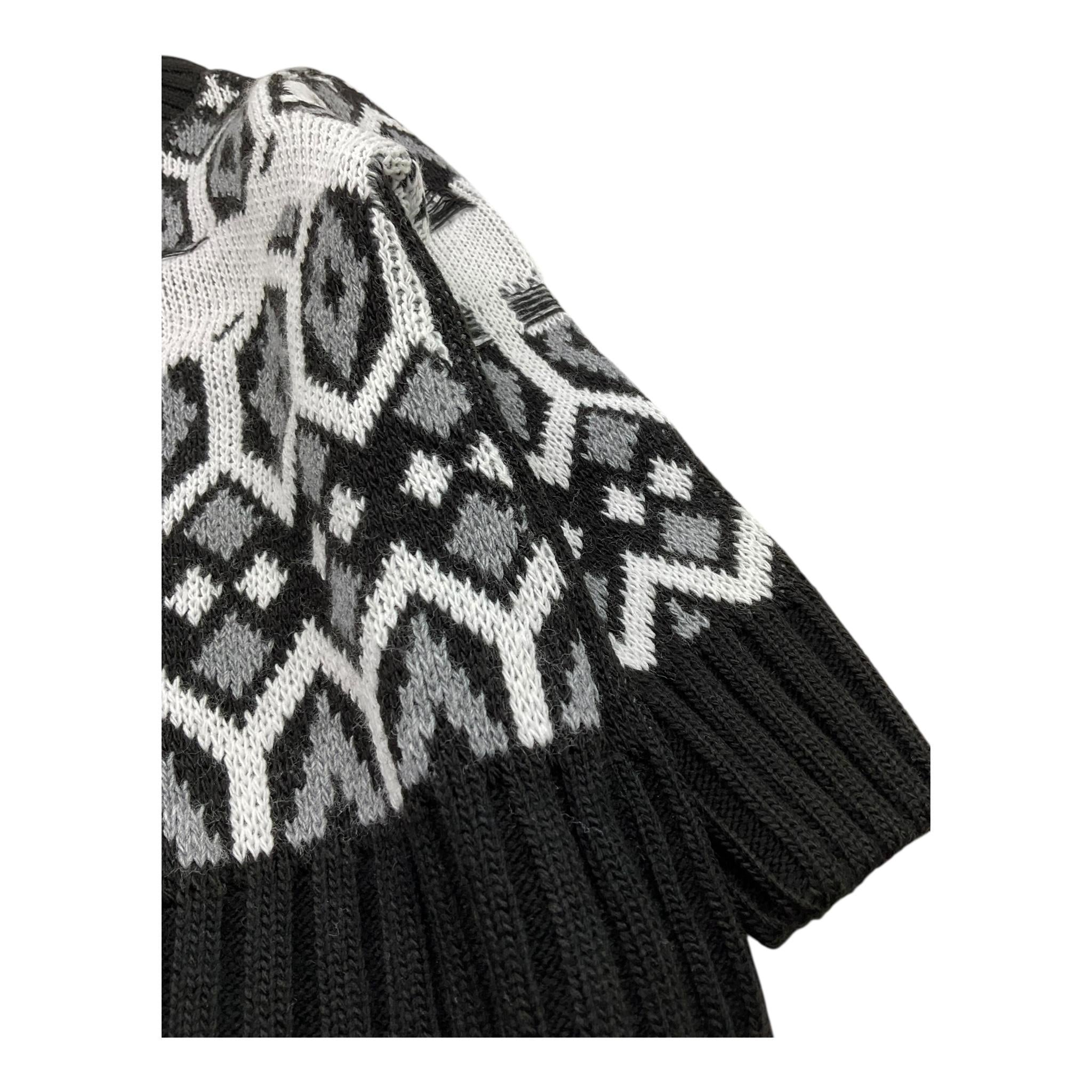 STAY STREET maglia girocollo tinta unita con fantasia Nero per Neonato MB804N NERO STAY STREET 