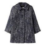 IL GUFO cappotto tinta unita con colletto e bottoni Blu per Bambino A24GP347W0063 BLU IL GUFO 