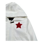 John Richmond Felpa con Zip E Cappuccio Tinta Unita per Neonata RIP26129FE BIANCO JOHN RICHMOND 