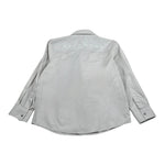 John Richmond Camicia Tinta Unita con Bottoni per Bambino RBP26029CA GRIGIO JOHN RICHMOND 