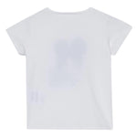 Liu Jo T-Shirt Tinta Unita Girocollo con Stampa per Bambina KA5039XXX BIANCO LIU JO 