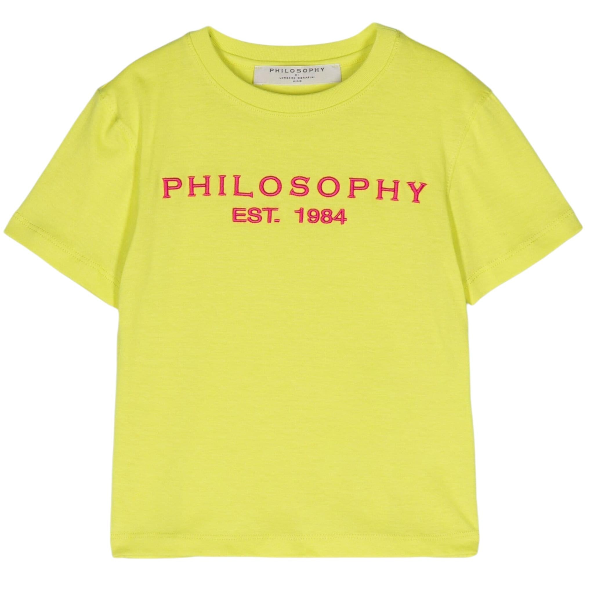 PHILOSOPHY PFTS014XGIALLO