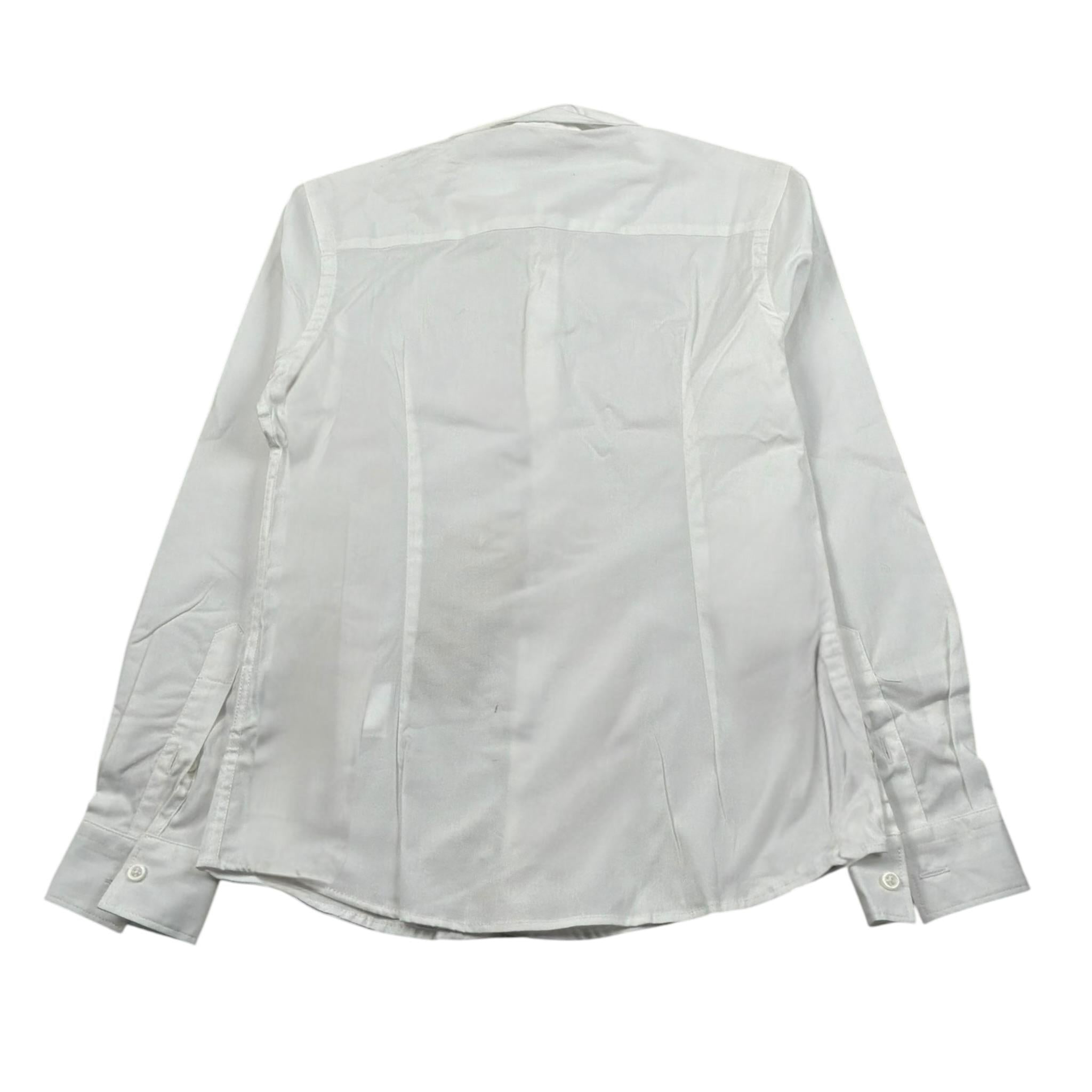 Manuel Ritz Camicia Manica Lunga tinta unita Bianco per Bambino MR2450 BIANCO MANUEL RITZ 