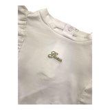 GUESS shirt girocollo tinta unita con rouches Bianco per Neonata K4YI30K6YW4 BIANCO GUESS 