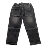 ICEBERG jeans tinta unita con girovita regolabile Nero per Neonato PTICE5308BNXXX NERO ICEBERG 