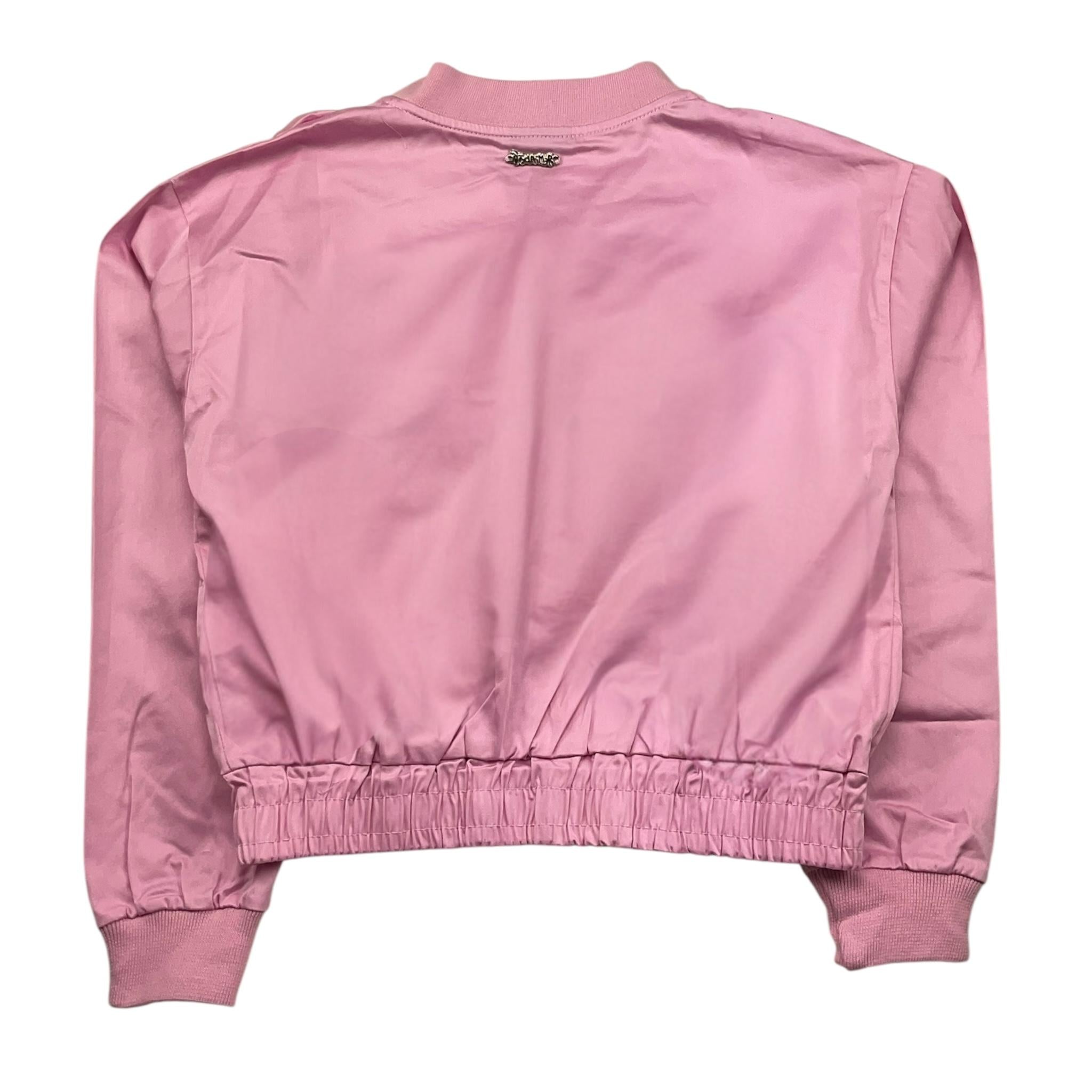 Disclaimer Giubbino con Zip Tinta Unita per Bambina A25EDK8540 ROSA DISCLAIMER 