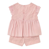 Mayoral Completo 2 Pezzi Camicia-Short Tinta Unita per Neonata 1261 ROSA MAYORAL 
