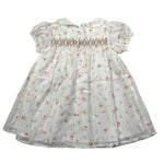 Wedoble Abito Mezza Manica Tinta Unita Stampa Floreale per Neonata V2502704AN BIANCO WEDOBLE 