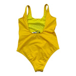 Moschino Costume Intero Tinta Unita con Stampa per Bambina H2L00B GIALLO MOSCHINO 