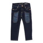 JECKERSON jeans tinta unita con girovita regolabile Blu per Bambino JB4349 BLU JECKERSON 