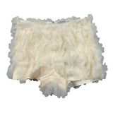 Fun & Fun Short Tinta Unita con Applicazioni Tulle per Bambina FNCBSO01048X AVORIO FUN & FUN 