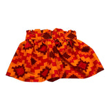 Mefui Short Tinta Unita con Elastico In Vita per Bambina MJ23 ARANCIONE MEFUI 