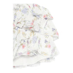 Lu Lu By Miss Grant Top Tinta Unita con Fantasia Fiori per Bambina LL3535 PANNA LU LU BY MISS GRANT 
