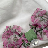 Lalalu' Cappello Tinta Unita con Applicazione Fiocco per Neonata E25CA67 BIANCO LALALU' 