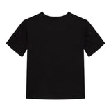 Calvin Klein T-Shirt Girocollo tinta unita con Logo Nero per Bambino IB0IB02353X NERO CALVIN KLEIN 