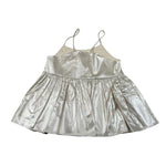 Vicolo Top Tinta Unita con Bretelle per Bambina 3146M00279 BRONZO VICOLO 