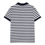 Tommy Hilfiger Polo Mezza Manica Fantasia A Righe per Bambino KB0KB09103 BIANCO/BLU TOMMY HILFIGER 