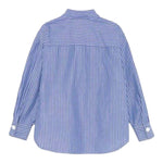 ELISABETTA FRANCHI camicia tinta unita con fantasia a righe Azzurro per Bambina EFCA243 AZZURRO ELISABETTA FRANCHI 