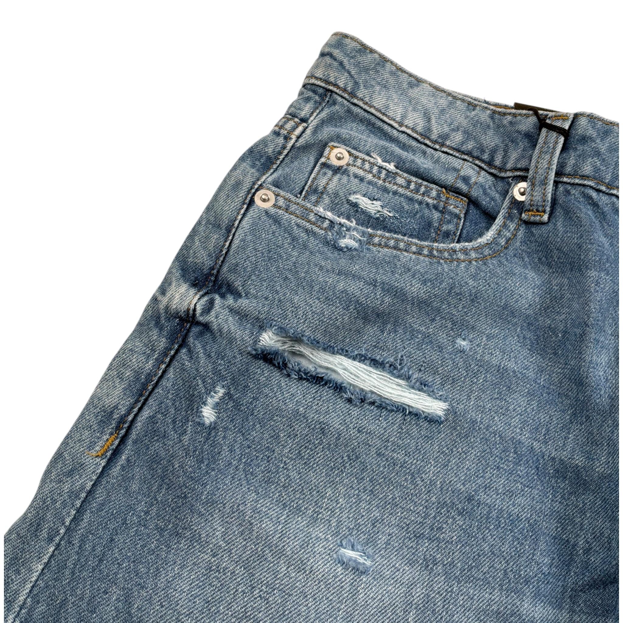 Only Sons Bermuda In Denim Tint Unita Blu per Bambino ONSAVI BLU ONLY SONS 