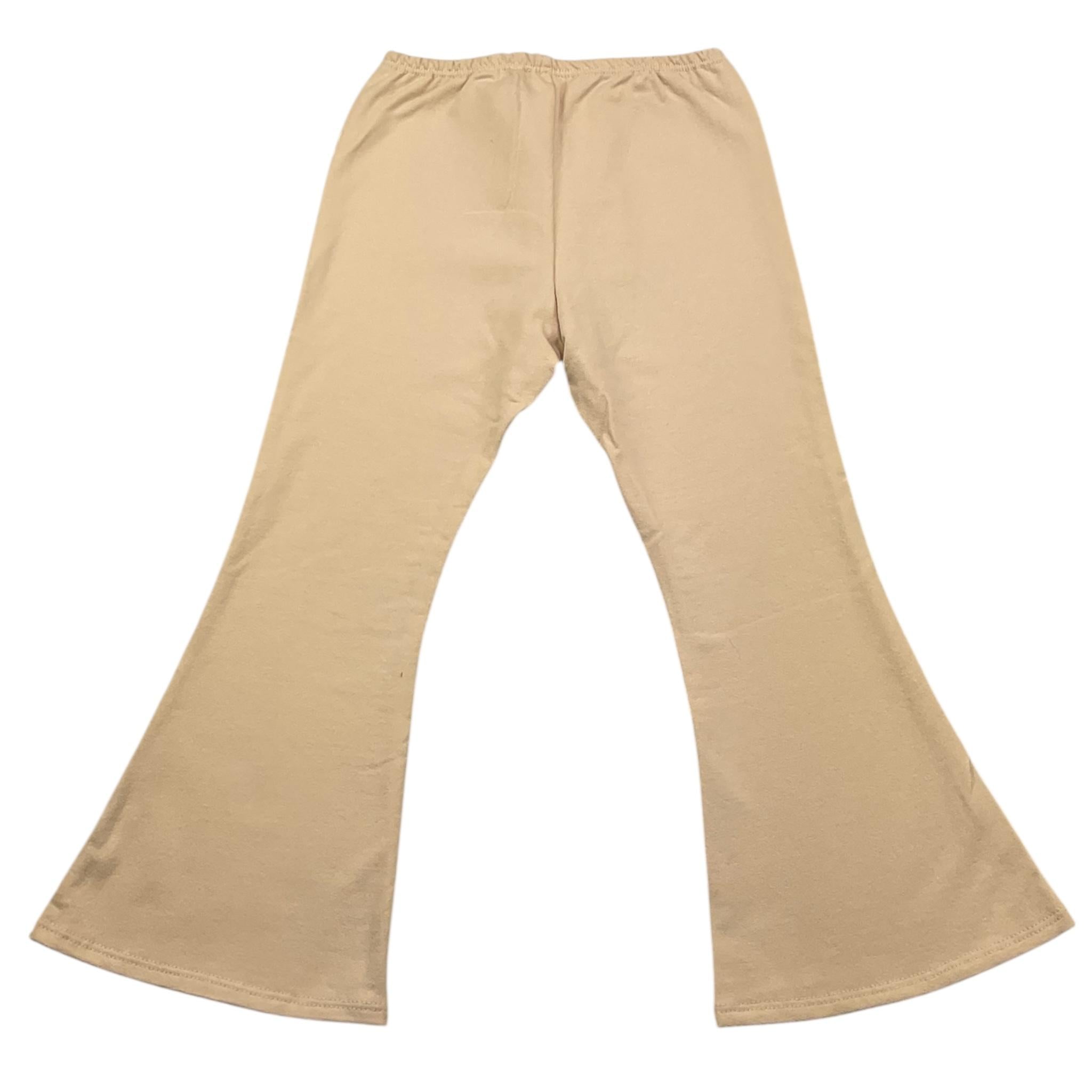 MAGIL pantalone tinta unita modello zampa Panna per Bambina GN25038 PANNA MAGIL 