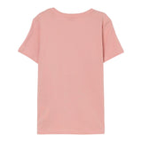 Stella Mccartney T-Shirt Girocollo Tinta Unita con Stampa per Bambina TW8A31 ROSA STELLA McCARTNEY 