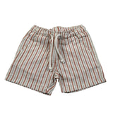 Siviglia Bermuda con Elastico In Vita Fantasia A Righe per Neonato SVNSO17307 BEIGE SIVIGLIA 