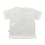 Paolo Pecora T-Shirt Girocollo Tinta Unita per Bambino PP3912 BIANCO PAOLO PECORA 