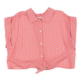 Dixie Camicia Mezza Manica Fantasia Floreale Rosa Per Bambina