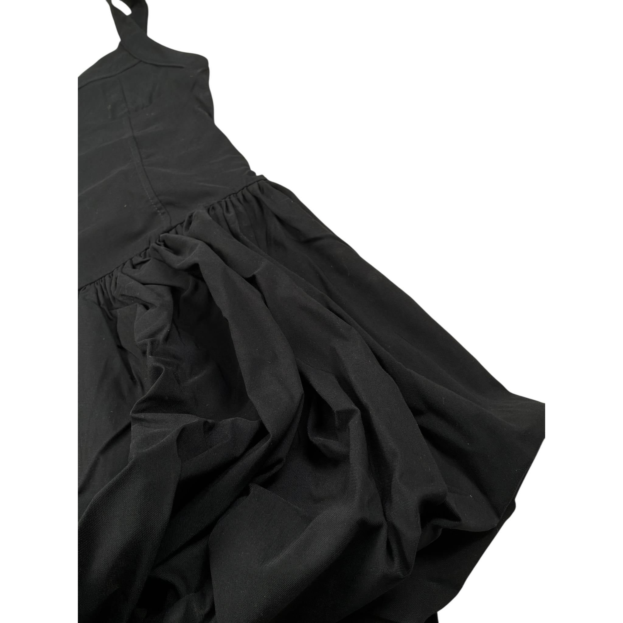 Lu Lu By Miss Grant Abito Tinta Unita per Bambina LL3400X NERO LU LU BY MISS GRANT 