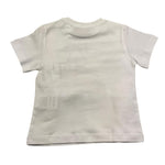 Cesare Paciotti T-Shirt Girocollo Tinta Unita con Stampa per Neonato TSP5165BX BIANCO CESARE PACIOTTI 