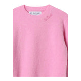SAINT BARTH maglia girocollo tinta unita  Glicine per Neonata LYL001XN GLICINE SAINT BARTH 