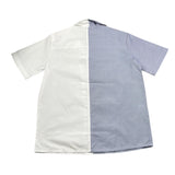 Patriot Camicia Mezza Manica Bicolore Bianco/Azzurro per Bambino CA001 BIANCO/AZZURRO PATRIOT 