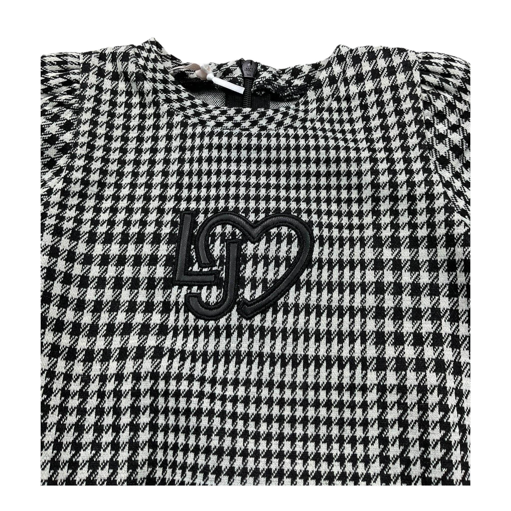 LIU JO abito manica lunga stampa fantasia Nero per Neonata KF4113N NERO LIU JO 