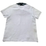 Sun68 Polo Mezza Manica Tinta Unita con Logo per Bambino A35315 BIANCO SUN68 