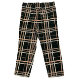 ELISABETTA FRANCHI leggins tinta unita con fantasia Nero per Bambina EFPA133 NERO ELISABETTA FRANCHI 