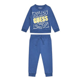 GUESS completo 2pz felpa-pantalone Blu per Neonato I4YG14KA6R0 BLU GUESS 