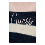 GUESS abito girocollo tinta unita con fantasia Rosa per Bambina K4BK03Z2V70 ROSA GUESS 
